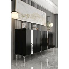 Stewehome Κονσόλα με ντουλάπι και πόρτα 180x35x78 cm 748711 |  Βιτρίνες - Έπιπλα εισόδου στο espiti