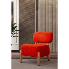 Stewehome πολυθρόνα με πόδια από ξύλο οξιάς 66x60x65 cm 904302 |  Πολυθρόνες σαλονιού στο espiti