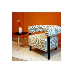 Stewehome Κλασικός πολυθρόνα με πόδια από ξύλο 68x60x65 cm 503422 |  Πολυθρόνες σαλονιού στο espiti