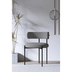 Stewehome Καρέκλα τραπεζαρίας και κουζίνας με μεταλλικό σκελετό 792088 |  Καρέκλες στο espiti