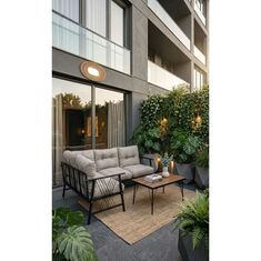 Stewehome Σετ μπαλκονιού και μπιστρό με γωνιακό κάθισμα μεταλλικό σκανδιναβικού στιλ ρετρό Μπεζ 70x45x72 cm 149783 |  Σετ τραπεζαρία κήπου στο espiti