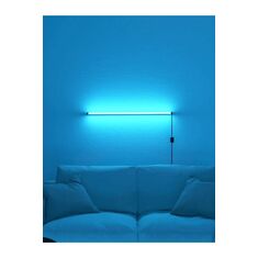 Stewehome Απλίκα γωνίας με LED RGB και τηλεχειριστήριο φωτιστικό νυκτός Μαύρο 733409 |  Δαπέδου στο espiti