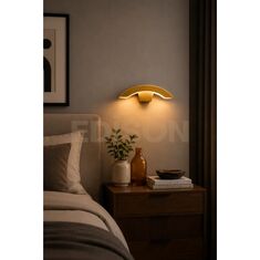 Stewehome Διακοσμητικός φωτισμός τοίχου LED σε σχήμα ημισελήνου για εσωτερικούς και εξωτερικούς χώρους μοντέρνου σχεδιασμού 71070557 |  Απλίκες στο espiti