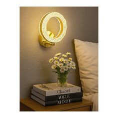 Stewehome Φωτιστικό τοίχου led για κεφαλάρι κρεβατιού σαλόνι τηλεόρασης μπάνιο κομμωτήριο οργάνωση κίτρινο 87973969 |  Απλίκες στο espiti