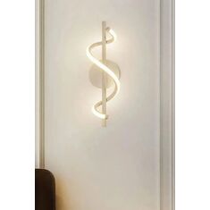 Stewehome μεταλλικό φωτιστικό τοίχου με LED και μία λάμπα 15x30x10 cm 97889022 |  Απλίκες στο espiti
