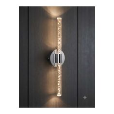 Stewehome Μοντέρνο φωτιστικό τοίχου με led ηλεκτρικό με τηλεχειρισμό από μέταλλο σε ασημί χρώμα 93041083 |  Απλίκες στο espiti