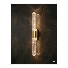 Stewehome Μοντέρνος σχεδιασμός φωτιστικό τοίχου LED με ακρυλικό σώμα και διπλό φωτισμό 4.5x5x31 cm 71554840 |  Απλίκες στο espiti