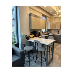 Stewehome Καρέκλα μπαρ με ύψος καθίσματος 65 cm και ύφασμα καζαγιά Μαύρο 61208523 |  Σκαμπώ μπαρ στο espiti