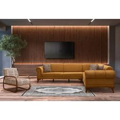 Stewehome Ρετρό γωνιακό σετ σαλονιού 46868359 |  Καναπέδες γωνιακοί στο espiti