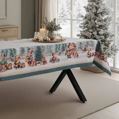 Τραπεζομάντηλο Lech - 140x140cm 52019586 Teoran |  Χριστουγεννιάτικα Τραπεζομάντηλα  στο espiti
