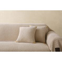 Beauty Home Μαξιλαροθήκη Lamb Plus Art 8833 42x42 Μπεζ       |  Μαξιλάρια διακοσμητικά στο espiti