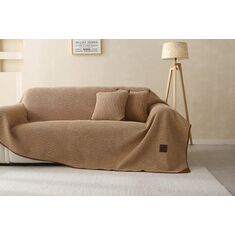 Beauty Home Ριχτάρια σετ 3τμχ Lamb Plus Art 8832 (175x180+175x250+175x300) Άμμου       |  Ριχτάρια στο espiti