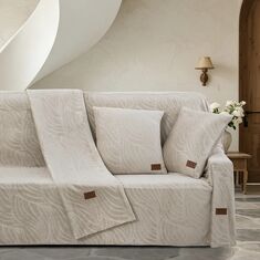 Beauty Home Μαξιλαροθήκη διακοσμητική Sienna Art 8670 40x40 Μπεζ       |  Μαξιλάρια διακοσμητικά στο espiti