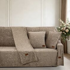 Beauty Home Μαξιλαροθήκη διακοσμητική Sienna Art 8678 40x40 Μόκα       |  Μαξιλάρια διακοσμητικά στο espiti