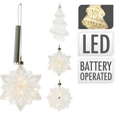 Στολίδι Κρεμαστό ArteLibre Φωτιζόμενο 8 Θερμά Micro LED Μπαταρίας Φ30cm Σε 3 Σχέδια 06351321 ArteLibre |  Χριστουγεννιάτικα Στολίδια στο espiti