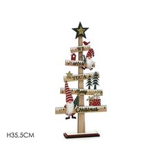 Δεντράκι Διακοσμητικό Με Πινακίδες 'We Wish You A Merry Christmas' Φυσικό/Κόκκινο Ξύλο 35.5cm 06510797 ArteLibre |  Χριστουγεννιάτικα Διακοσμητικά στο espiti
