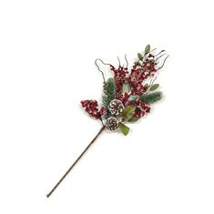 Κλαδί Πεύκο Με Berries 61cm 06512183 ArteLibre |  Χριστουγεννιάτικα Διακοσμητικά στο espiti