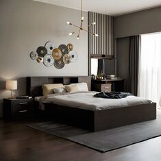 Κρεβάτι OLYMPUS pakoworld χρώμα wenge 160x200εκ |  Κρεβάτια στο espiti