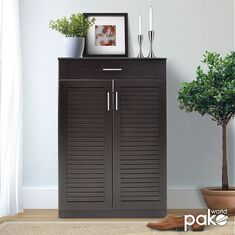 Παπουτσοθήκη-ντουλάπι SANTE pakoworld 20 ζεύγων χρώμα wenge 80x37x123εκ |  Παπουτσοθήκες στο espiti