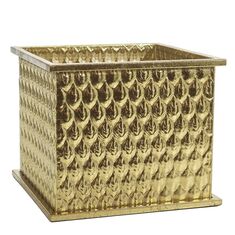 Χριστουγεννιάτικη Γλάστρα Χρυσό 25.5x25.5x21cm 06513460 ArteLibre |  Χριστουγεννιάτικα Διακοσμητικά στο espiti