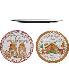 Χριστουγεννιάτικος Δίσκος Gingerbread 40cm Σε 2 Σχέδια 06513500 ArteLibre |  Χριστουγεννιάτικα Διακοσμητικά στο espiti