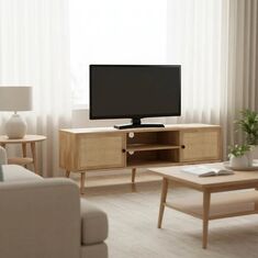 Έπιπλο τηλεόρασης Oslo pakoworld sonoma 150x39x49εκ |  Έπιπλα τηλεόρασης στο espiti
