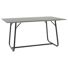 Τραπέζι Revello pakoworld sintered stone μαύρο μαρμάρου-μαύρο 150x90x75εκ |  Τραπέζια στο espiti