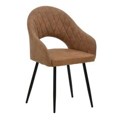 Πολυθρόνα Macie pakoworld καφέ antique PU-μαύρο 58x50x85εκ |  Πολυθρόνες τραπεζαρίας στο espiti