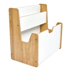 Ραφιέρα Crane pakoworld φυσικό-λευκό mdf 57x34x55εκ |  Παιδικά έπιπλα στο espiti