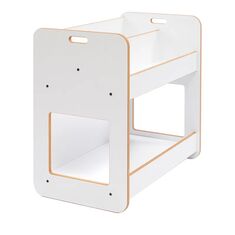 Ραφιέρα Dovere pakoworld λευκό mdf 56x34x55εκ |  Παιδικά έπιπλα στο espiti
