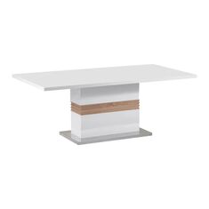 Τραπέζι Zoekrin Inart λευκό mdf 200x100x76εκ |  Τραπέζια στο espiti