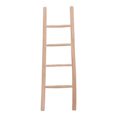 Σκάλα Morjeve pakoworld teak ξύλο σε φυσική απόχρωση 45x6x150εκ |  Διακοσμητκά στο espiti