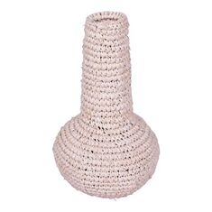 Βάζο Sannery Inart sisal σε φυσική απόχρωση Φ18x30εκ |  Διακοσμητκά στο espiti