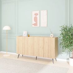 Μπουφές Kudro pakoworld σε oak απόχρωση 180x43x100εκ |  Μπουφέδες στο espiti