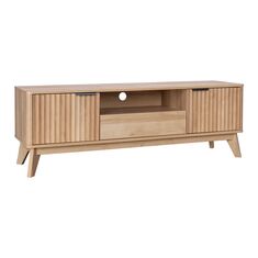 Έπιπλο τηλεόρασης Hamea pakoworld mdf σε φυσική απόχρωση 145x39,5x49εκ |  Έπιπλα τηλεόρασης στο espiti