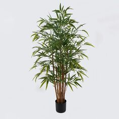 Διακοσμητικό φυτό σε γλάστρα Rhapis Palm Inart πράσινο Φ80x180εκ |  Φυτά συνθετικά - Λουλούδια στο espiti