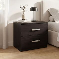 Κομοδίνο Athos pakoworld σε wenge απόχρωση 48x40x41.5εκ |  Κομοδίνα στο espiti