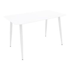 Τραπέζι Vista pakoworld αλουμίνιο σε λευκη απόχρωση 150x80x72εκ |  Τραπέζια κήπου στο espiti