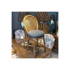 Stewehome Καρέκλα από μπαμπού για μοντέρνο στυλ Καφέ 38x45x90 cm 927500 |  Πολυθρόνες κήπου στο espiti