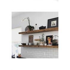 Stewehome Διακοσμητικό ράφι τοίχου MDF σετ 2 τεμαχίων 50x13x3 cm 733386 |  Ραφιέρες τοίχου στο espiti