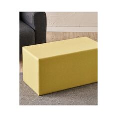 Stewehome Πουφ με ξύλινο σκελετό μοντέρνου στιλ 80x40x80 cm 11689884 |  Πουφ στο espiti
