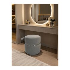 Stewehome Πουφ και πάγκος με οβάλ σχήμα 45x35 cm 86927553 |  Πουφ στο espiti