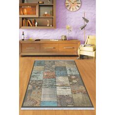 Stewehome Πολύχρωμο Υφαντό Κιλίμι Patchwork με Αντιολισθητική Βάση 100x200 cm 622707 |  Χαλιά Σαλονιού  στο espiti
