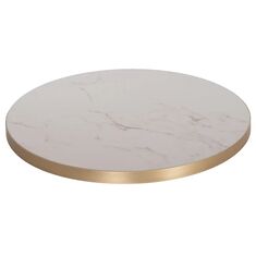 ΕΠΙΦΑΝΕΙΑ ΤΡΑΠΕΖΙΟΥ SINTERED STONE HM6652.12 WHITE MARBLE--ΠΛΑΙΣΙΟ ALU ΧΡΥΣΟ Φ60εκ. |  Τραπέζια κήπου στο espiti