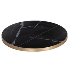 ΕΠΙΦΑΝΕΙΑ ΤΡΑΠΕΖΙΟΥ SINTERED STONE HM6652.13 BLACK MARBLE--ΠΛΑΙΣΙΟ ALU ΧΡΥΣΟ Φ60εκ. |  Τραπέζια κήπου στο espiti