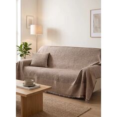 Ριχτάρι TESSERA BEIGE PET 170 x 180 εκ. MADI |  Ριχτάρια στο espiti