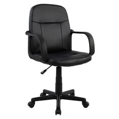 ΚΑΡΕΚΛΑ ΓΡΑΦΕΙΟΥ GRANE HM1005 ΜΕ ΜΠΡΑΤΣΑ ΜΑΥΡO PU 56,5x50x88-100Υ εκ. |  Καρέκλες γραφείου στο espiti