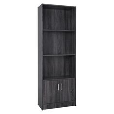 ΒΙΒΛΙΟΘΗΚΗ ΜΕΛΑΜΙΝΗΣ HAYDEN HM2269.01 ΣΕ ΑΝΘΡΑΚΙ ΧΡΩΜΑ 60x30x174 εκ. |  Βιβλιοθήκες γραφείου στο espiti