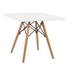 ΤΡΑΠΕΖΙ MINIMAL KID 60X60X51Yεκ. ΛΕΥΚΟ HM8452.01 |  Παιδικά έπιπλα στο espiti