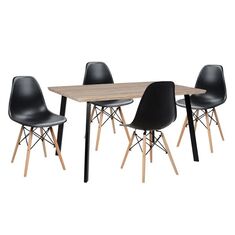 ΣΕΤ ΤΡΑΠΕΖΑΡΙΑΣ 5ΤΜΧ HM10346 ΤΡΑΠΕΖΙ 140x80x76 cm & 4 ΚΑΡΕΚΛΕΣ TWIST |  Σετ τραπεζαρίες στο espiti